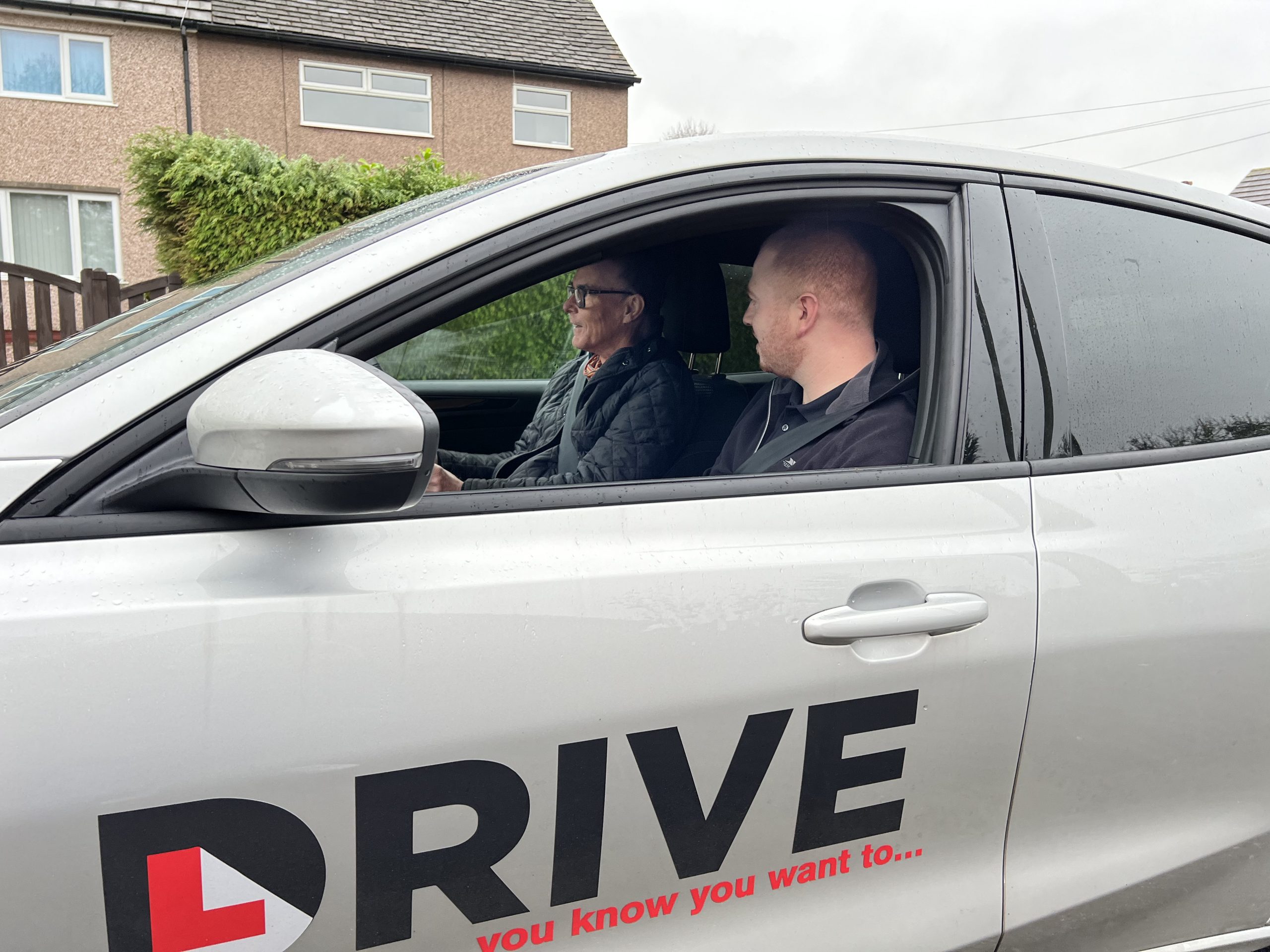learn to drive driving instructor car