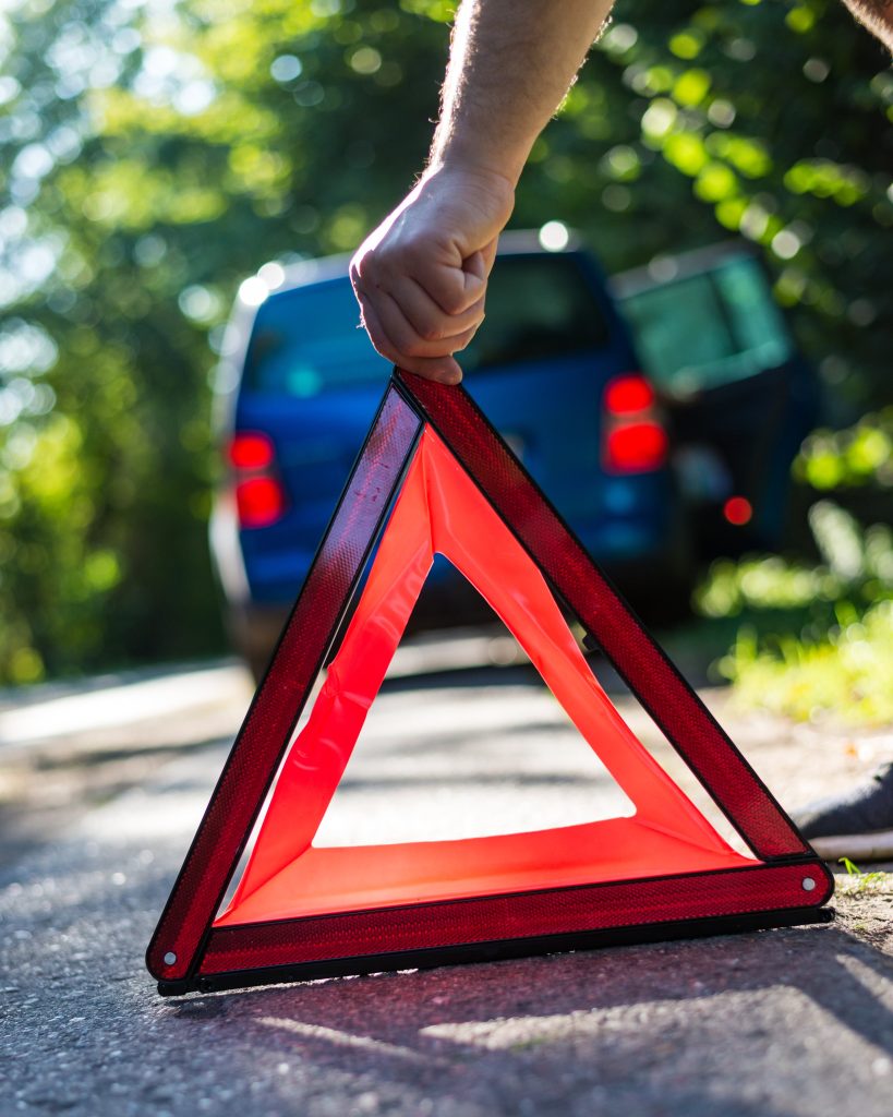 DRIVE Driving School warning triangle