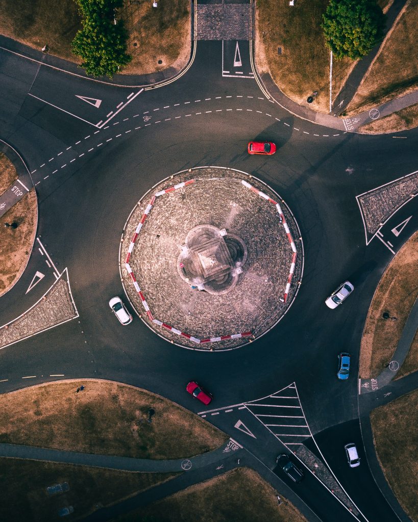 DRIVE Driving School roundabout