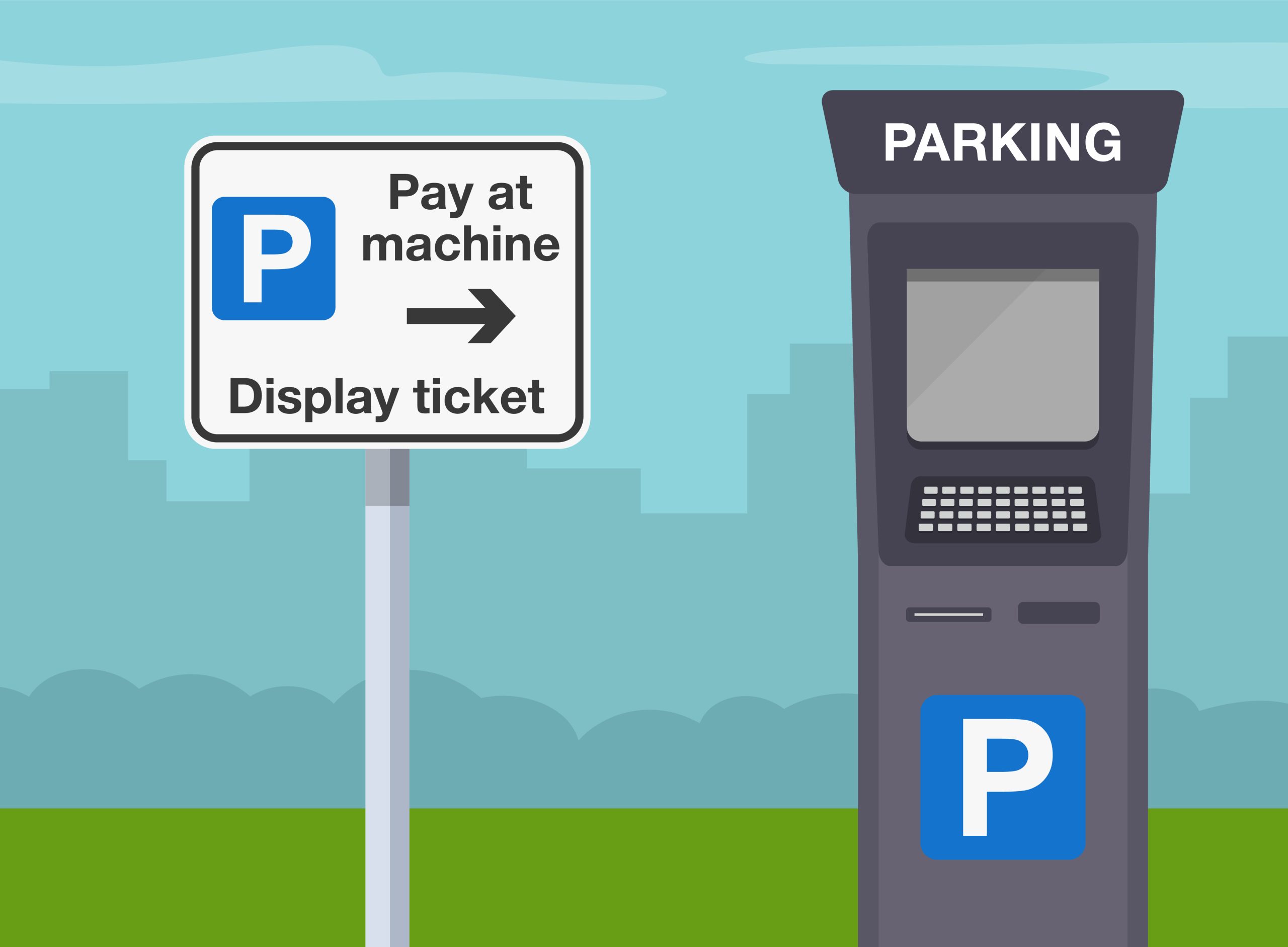 DRIVE Driving School pay and display parking
