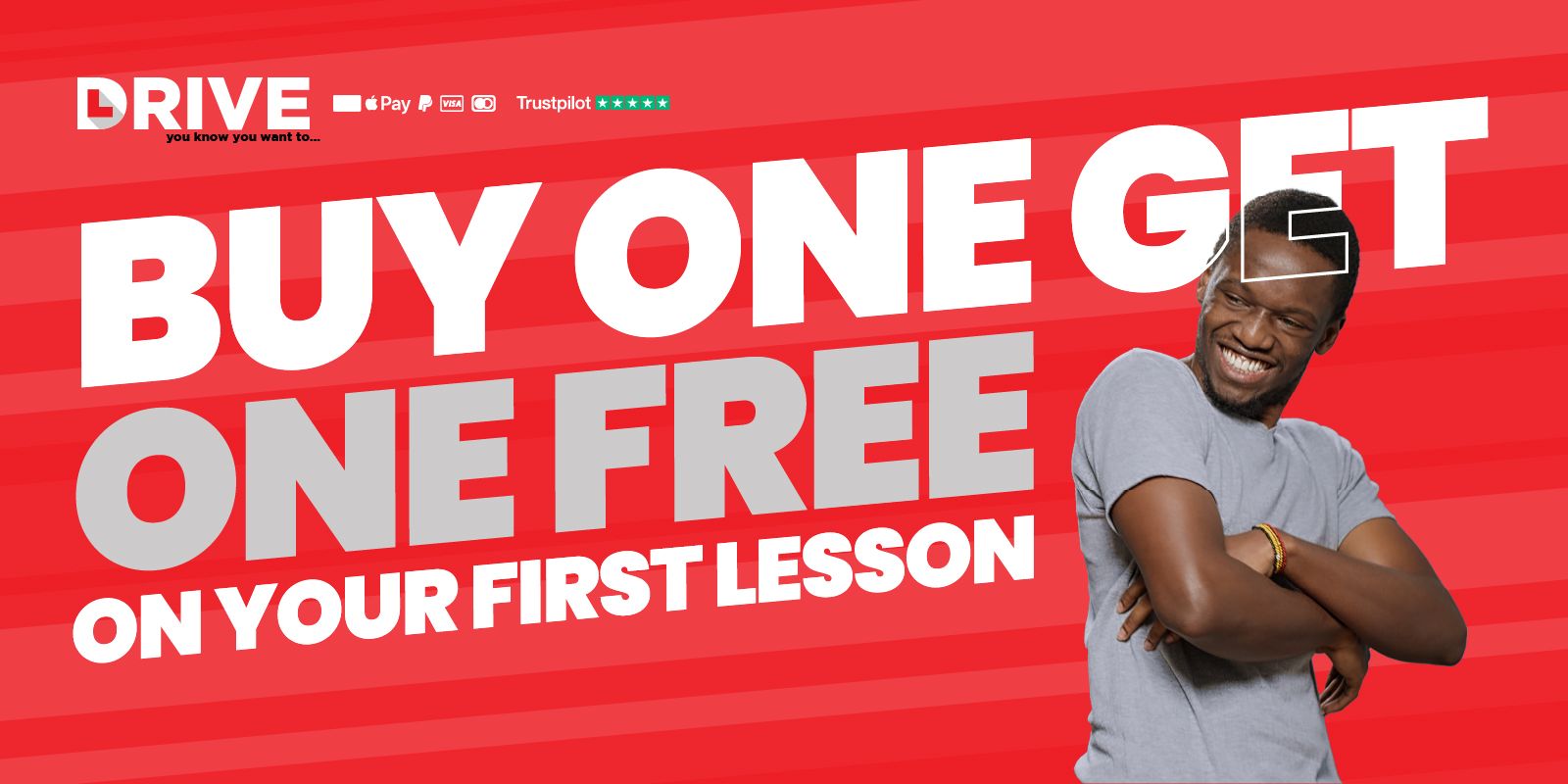 DRIVE Driving School Buy One Get One Free